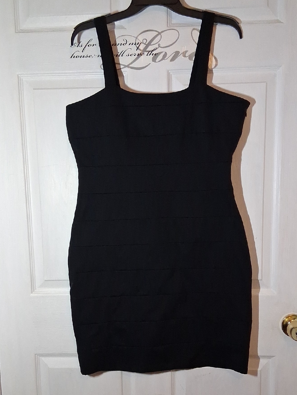 Classic Black Bodycon Dress - Elegant Women's Dress